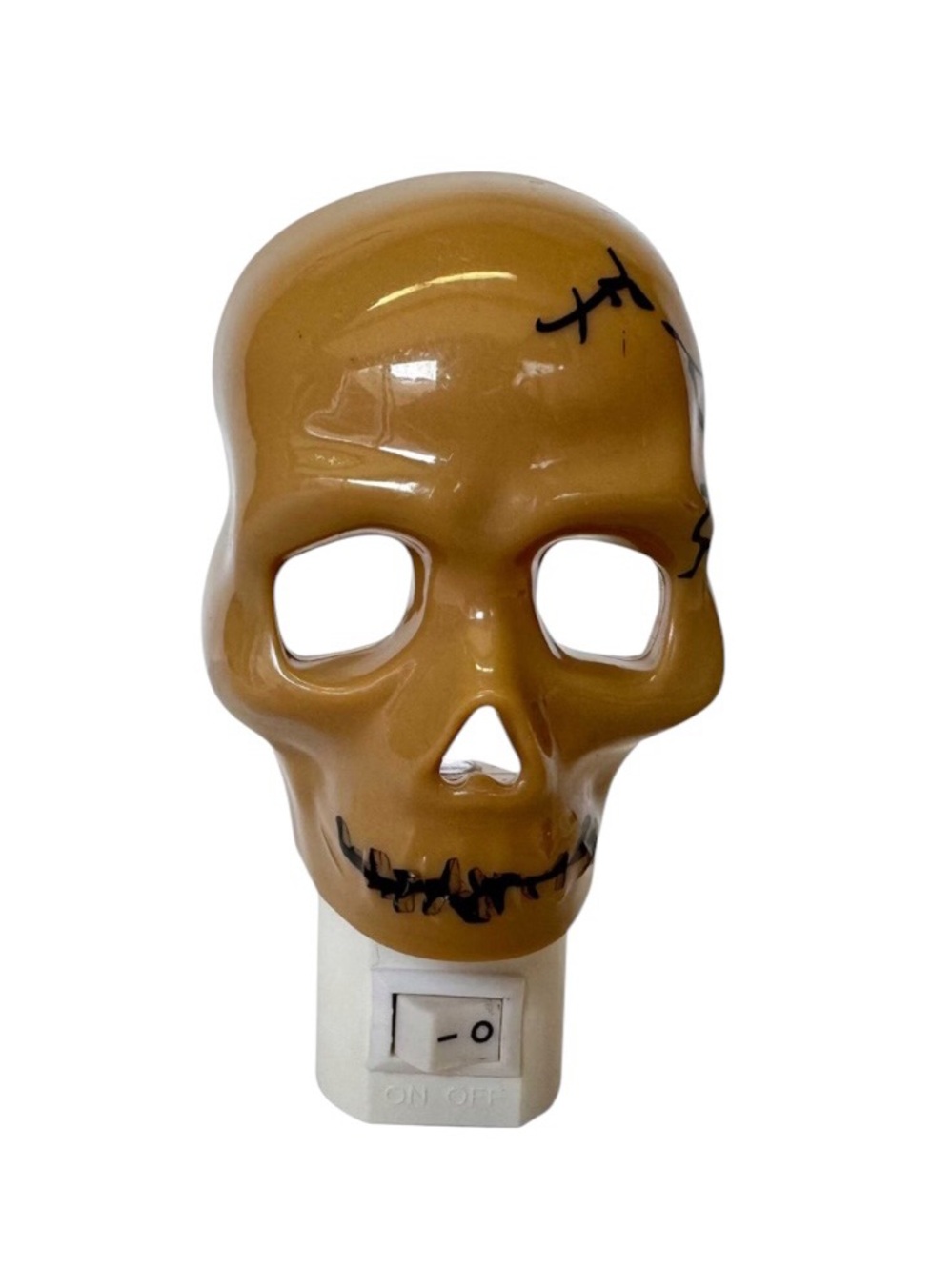 HALLOWEEN LED NIGHTLIGHT VINTAGE DECOR - SKULL